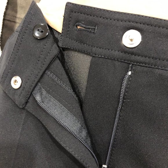Airfield Black Trousers with Pockets - Picture 4 of 10